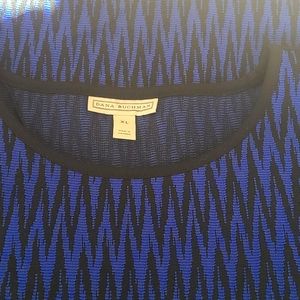 Blue and Black tunic sweater
